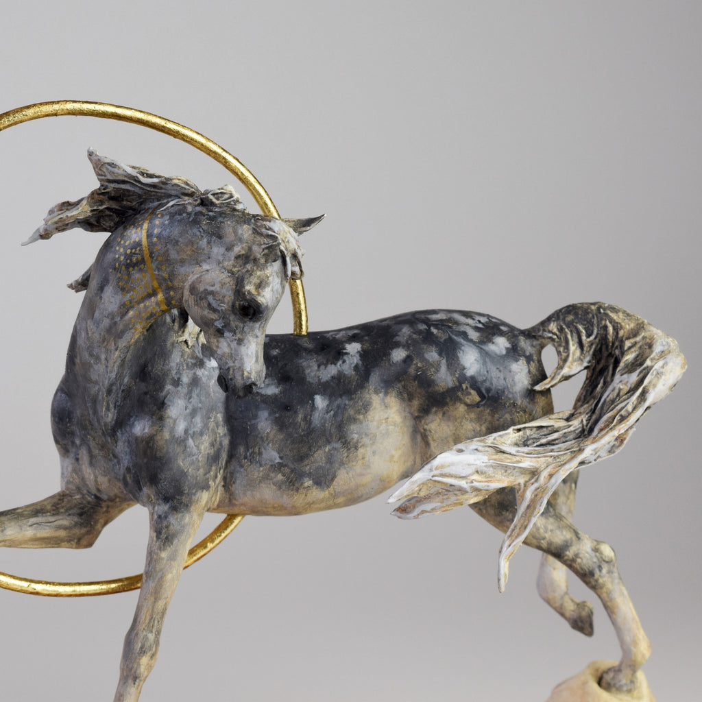 Manes and Tails: Sculpting Thin Areas with Paper and Air Dry Clay