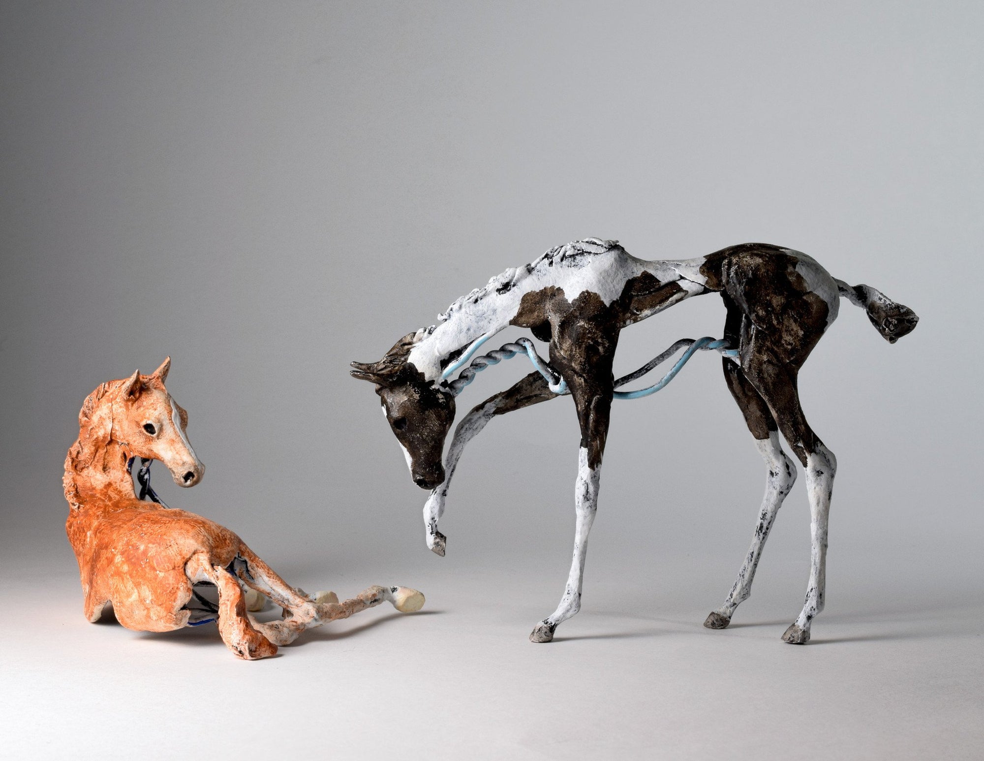 Susie Benes - Foals Rush In series horse art - 4