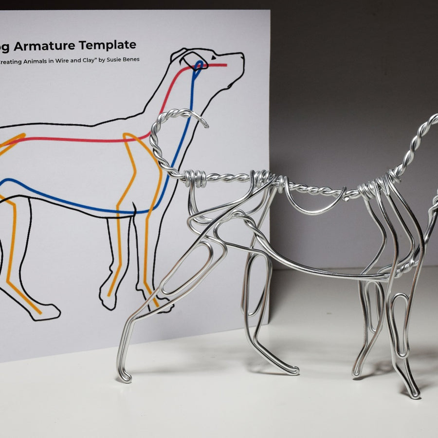 Creating Animals in Wire & Clay Instruction Book by Susie Benes