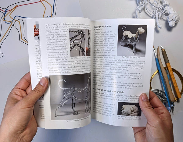 Creating Animals in Wire & Clay Instruction Book by Susie Benes