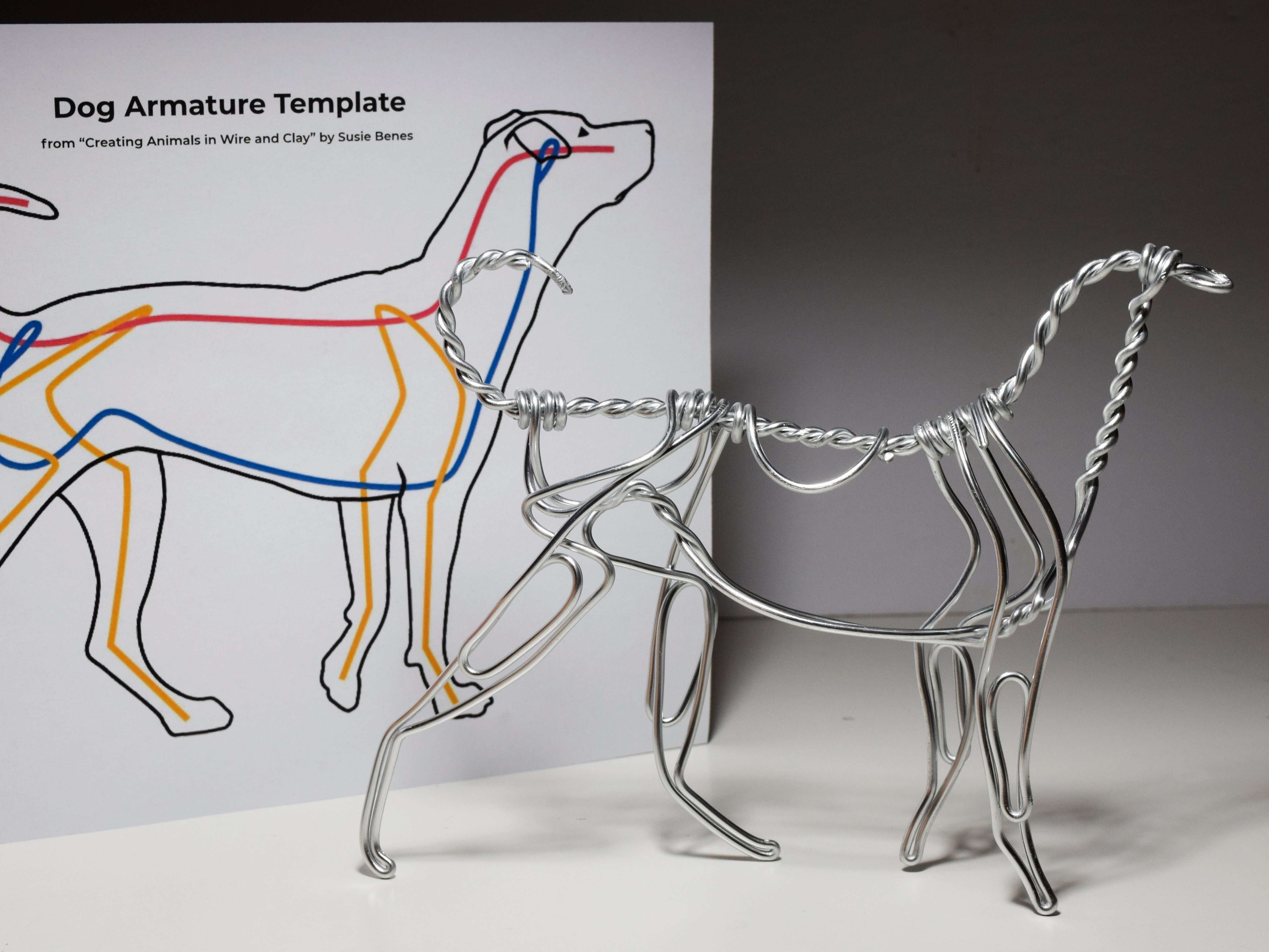 Creating Animals in Wire & Clay Instruction Book by Susie Benes